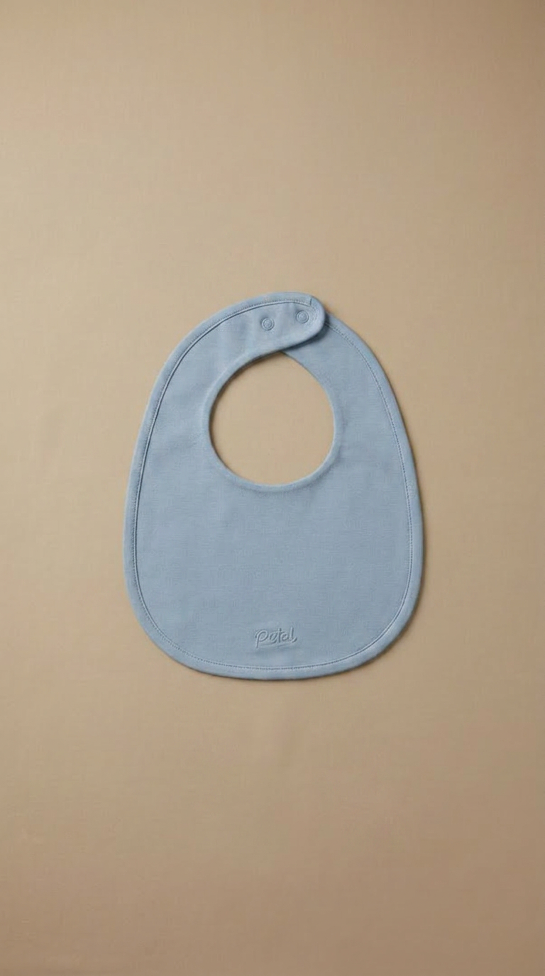 Bamboo Bib - Sky Blue