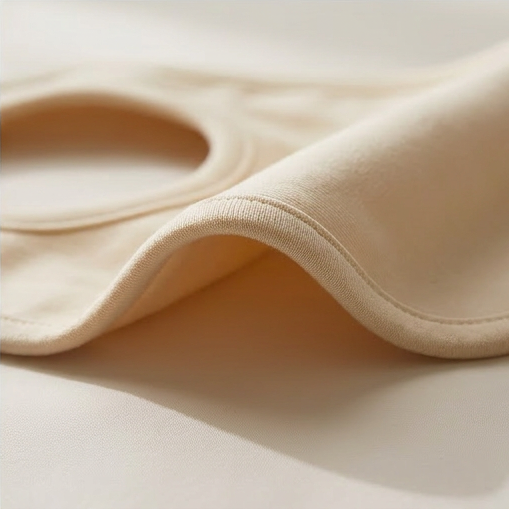 Bamboo Bib - Cream