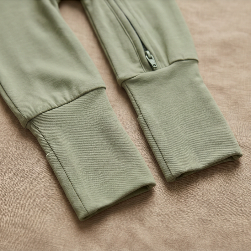 Bamboo Baby Grow - Sage Green